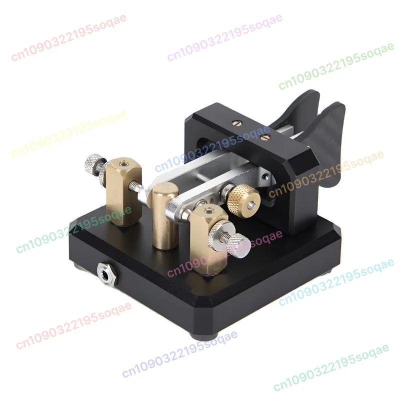

3.5mm Interface Morse-Code Key For Dual-Paddle Automatic CW Shortwave Telegram Tapper
