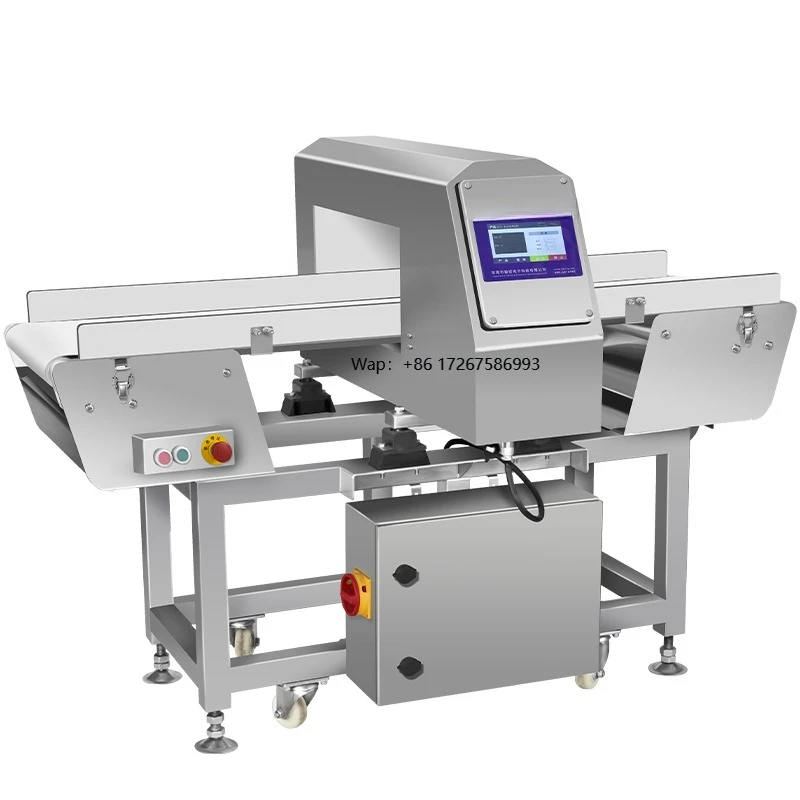 Potato Chips Metal Detector Automatic Food Conveyor Belt System Industrial Snack Production Line Inspection Equipment