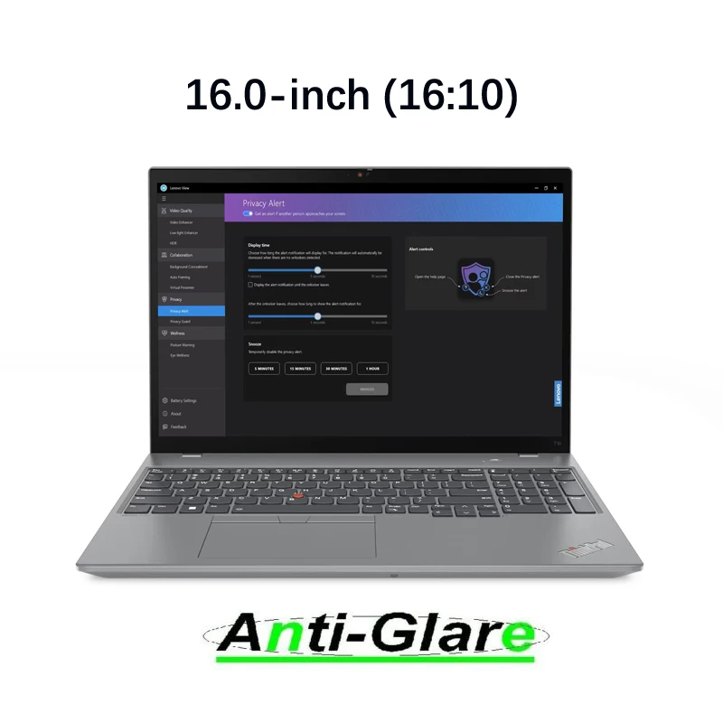 2X Anti Blue Light and Anti Glare Screen Protector for Lenovo ThinkPad T16 L16 E16 Gen 5 4 3 2 1 /T16g Gen3/E16 AMD G2 16