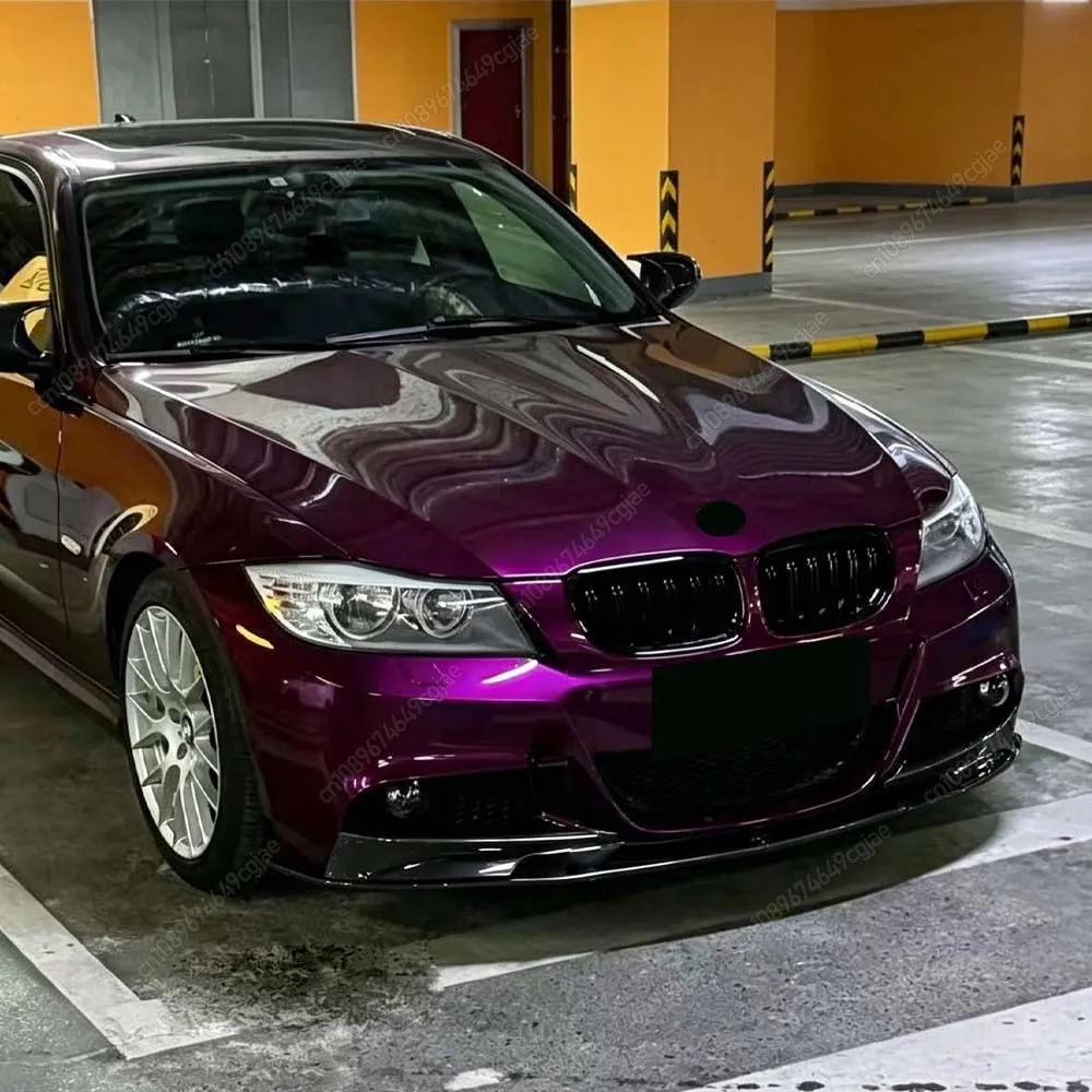 

Car Front Bumper Lip Splitter Diffuser Spoiler ABS Guard Protector Kits For BMW 3 Series E90 E91 M-Sport 2009 To 2012 LCI Tuning