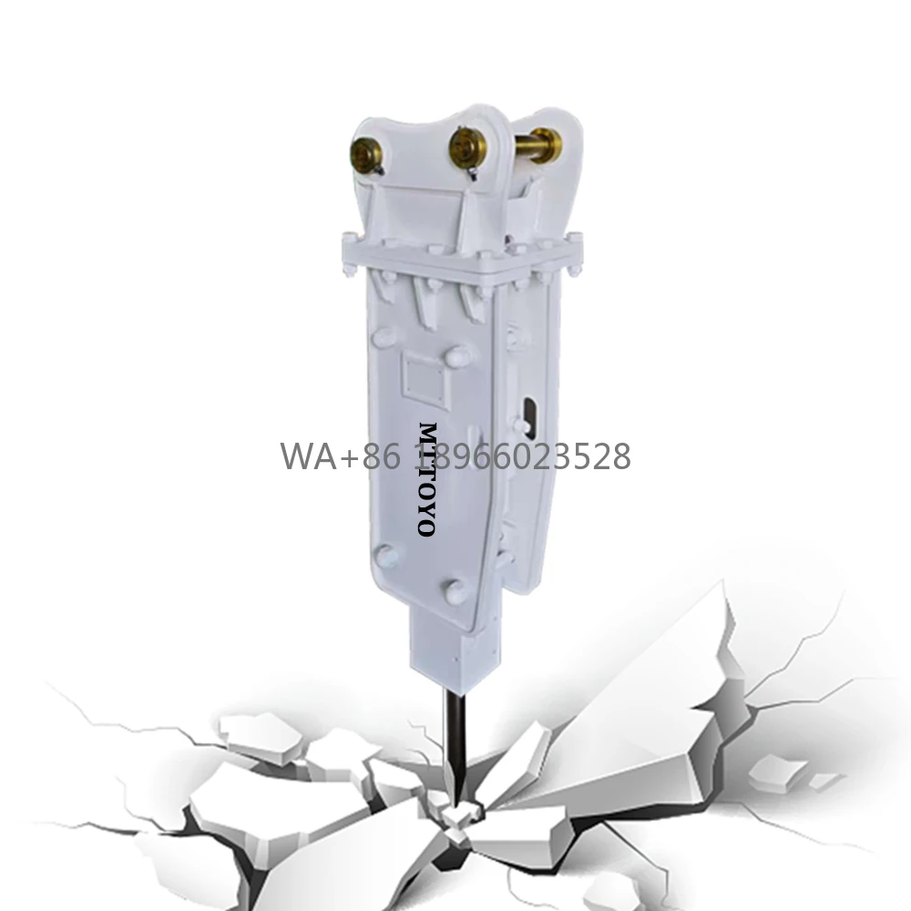 Top35 أعلى 60B نوع مفتوح جاك المطرقة قواطع هيدروليكية مطرقة الصخور لحفارة 6-9 طن