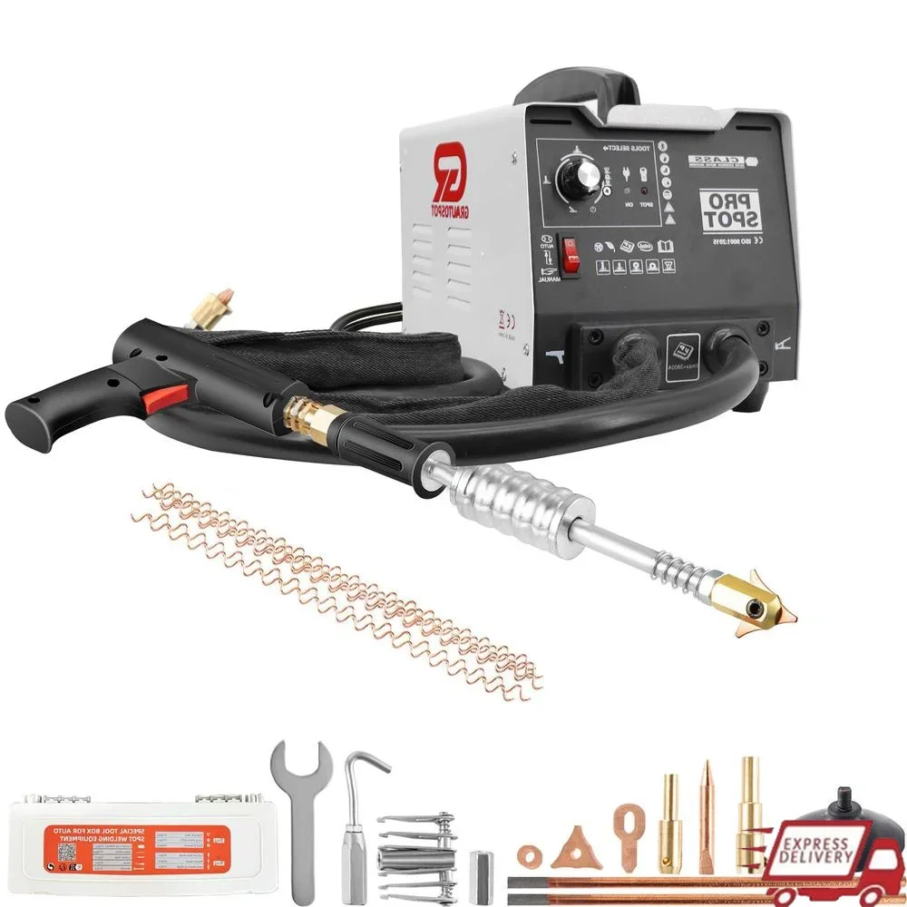 Dent Puller Welding Machine 110V Spot Welder Repair Tool Kit 5 Modes Multipurpose Uses