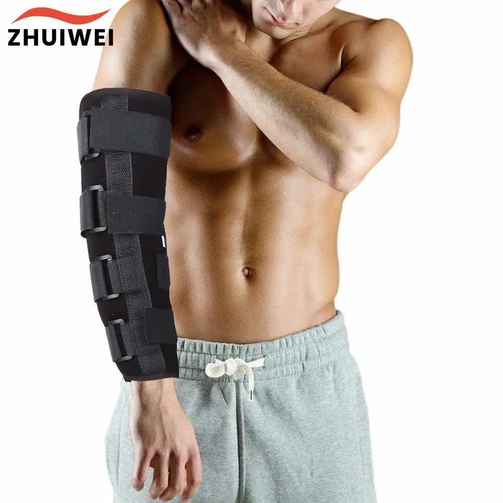 

1 pcs Elbow Brace,Night Elbow Sleep Support Elbow Splint,Adjustable Stabilizer Breathable Joint Brace Arm Splint Support