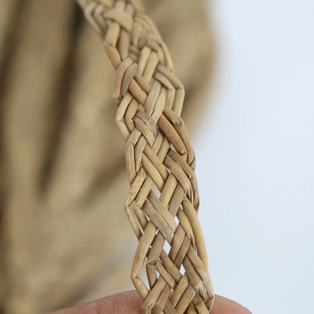 

5M 5 Strand Natural Straw Material Rattan Weaving Braid Straw Materials For Furniture Bag DIY Handmade Decor Craft