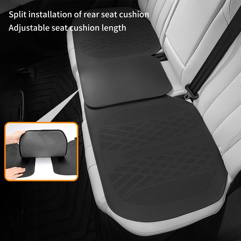 Breathable Car Seat Cushion Fully Enclosed Base Car Front Seat Cover for Honda Nx500 Civic Fit Accord CRV HRV Jazz Odyssey