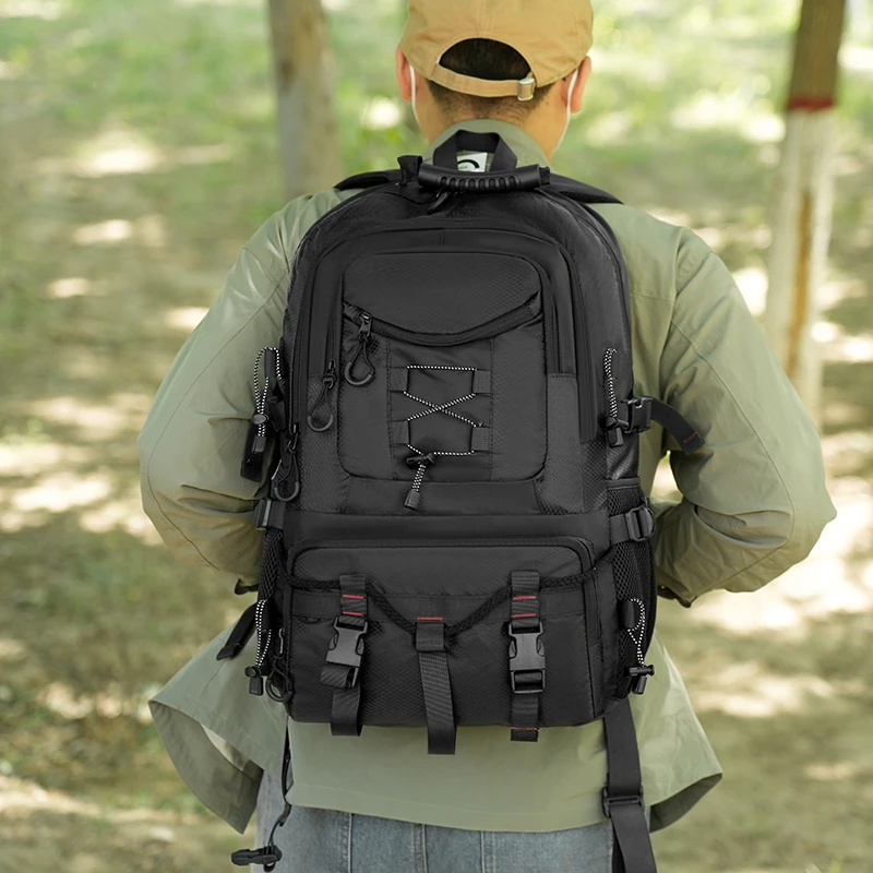 Новый походный рюкзак большой емкости с несколькими карманами, водонепроницаемый рюкзак для занятий спортом на открытом воздухе, альпинизм, дышащая дорожная сумка