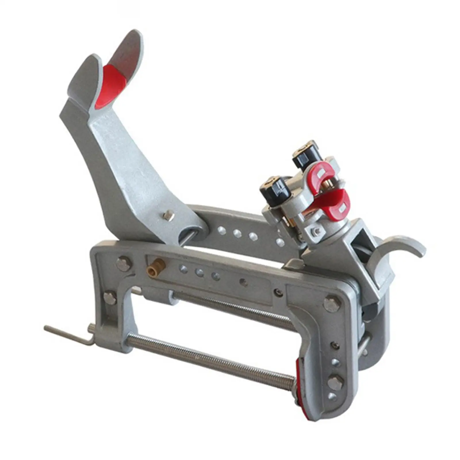 Clamp on Boat Fishing Rod Holder Alloy Rack Adjustable Base Fits 2.8 to 13 Cm Rails for Kayak Use