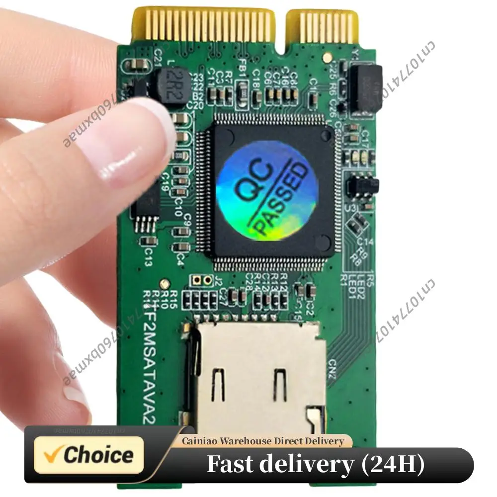 

Micro SD TF Card To MSATA TF Card Rearder Adapter Embedded Industrial Mobile SSD