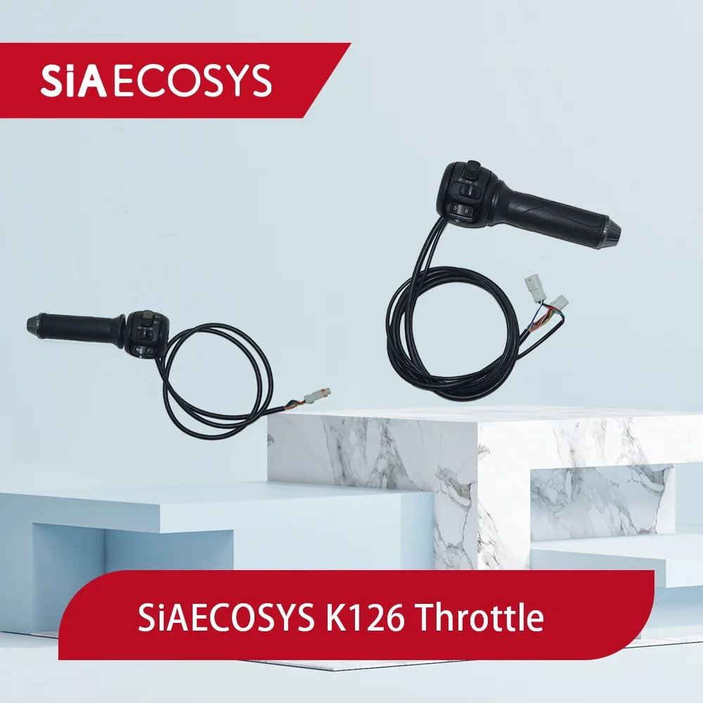

Дроссельная заслонка SiAECOSYS K126 с комбинированным переключателем, подходящая для электрического мотоцикла