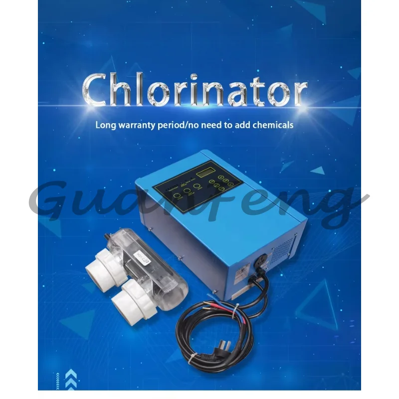 Swimming pool chlorine electrolytic salt chlorination generator water disinfection and sterilization salt machine