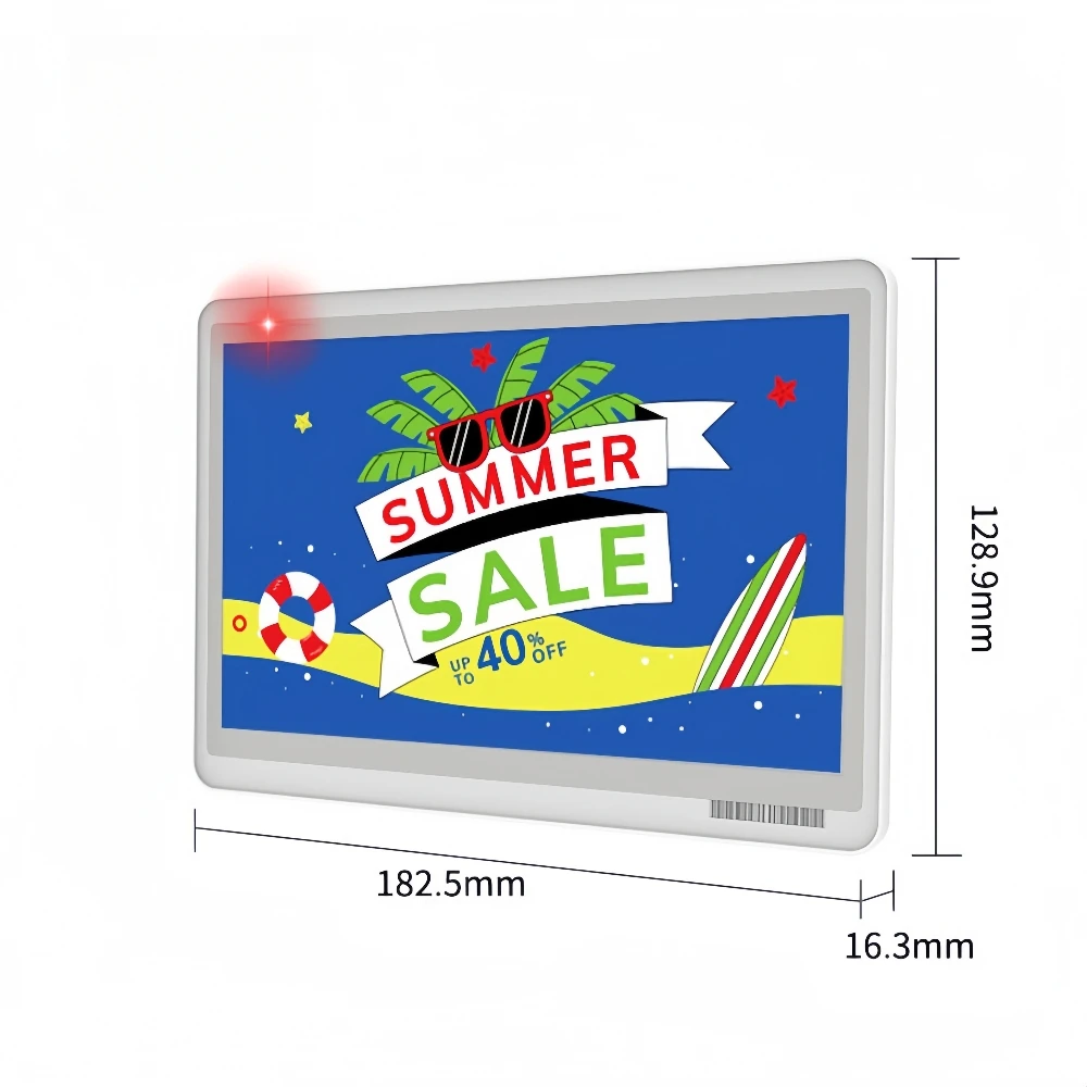 أعلى بيع كامل الألوان تطبيق الهاتف المحمول تحديث شاشة العرض الرقمية العلامة الإلكترونية Eink Epaper BLE ESL Digital E ink لمتجر البيع بالتجزئة