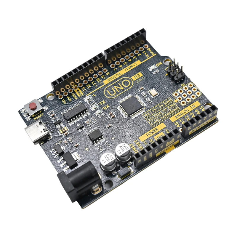 Colorful UNO R3 Board ATmega328 Type-C Board (With shell)  for Compatible Arduino UNO R3 Development board A00063