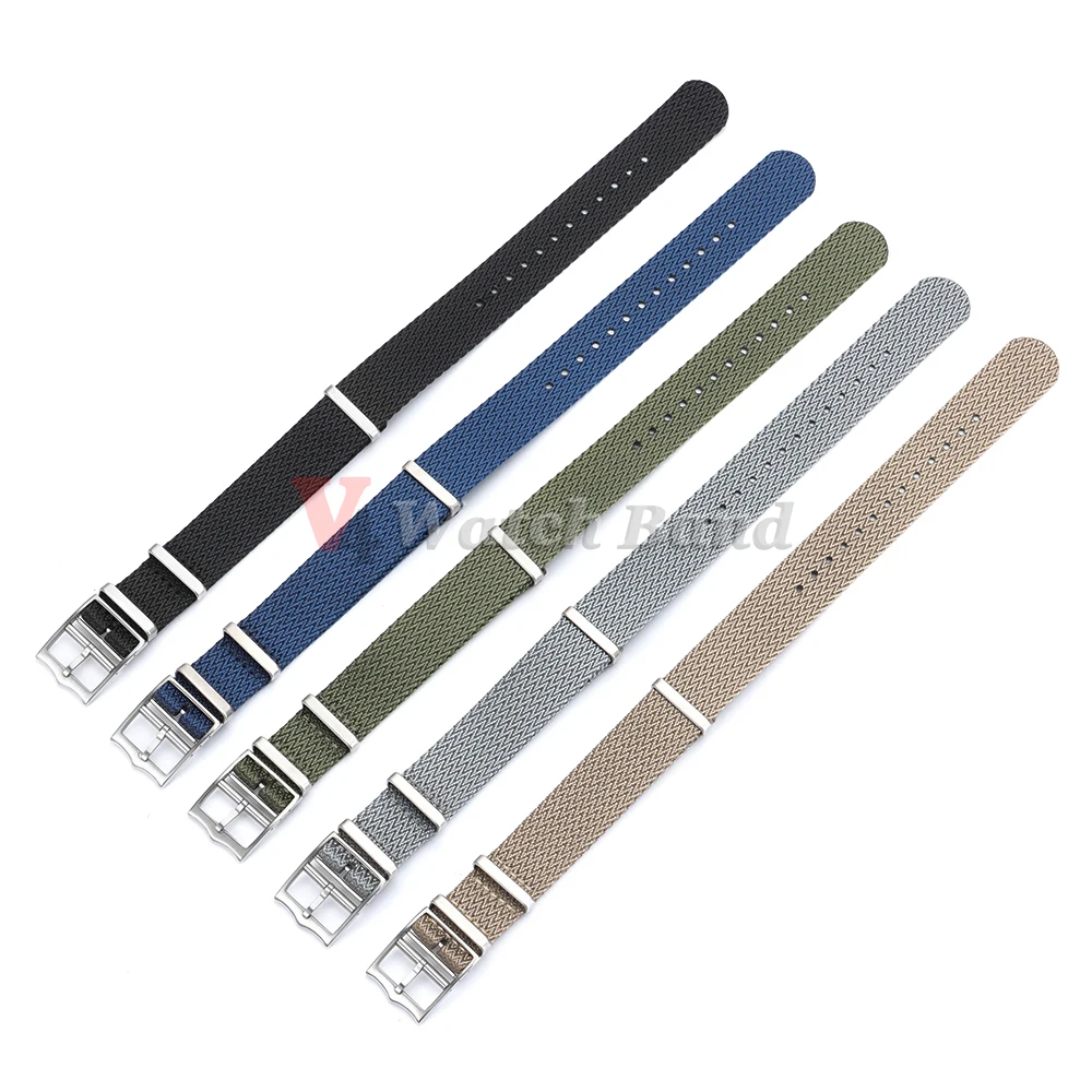 Nylon Watch Band 20mm 22mm for Omega Seamaster 300 for Speedmaster AT150 Watch Strap for Universal Men's Sport Watch Bracelets