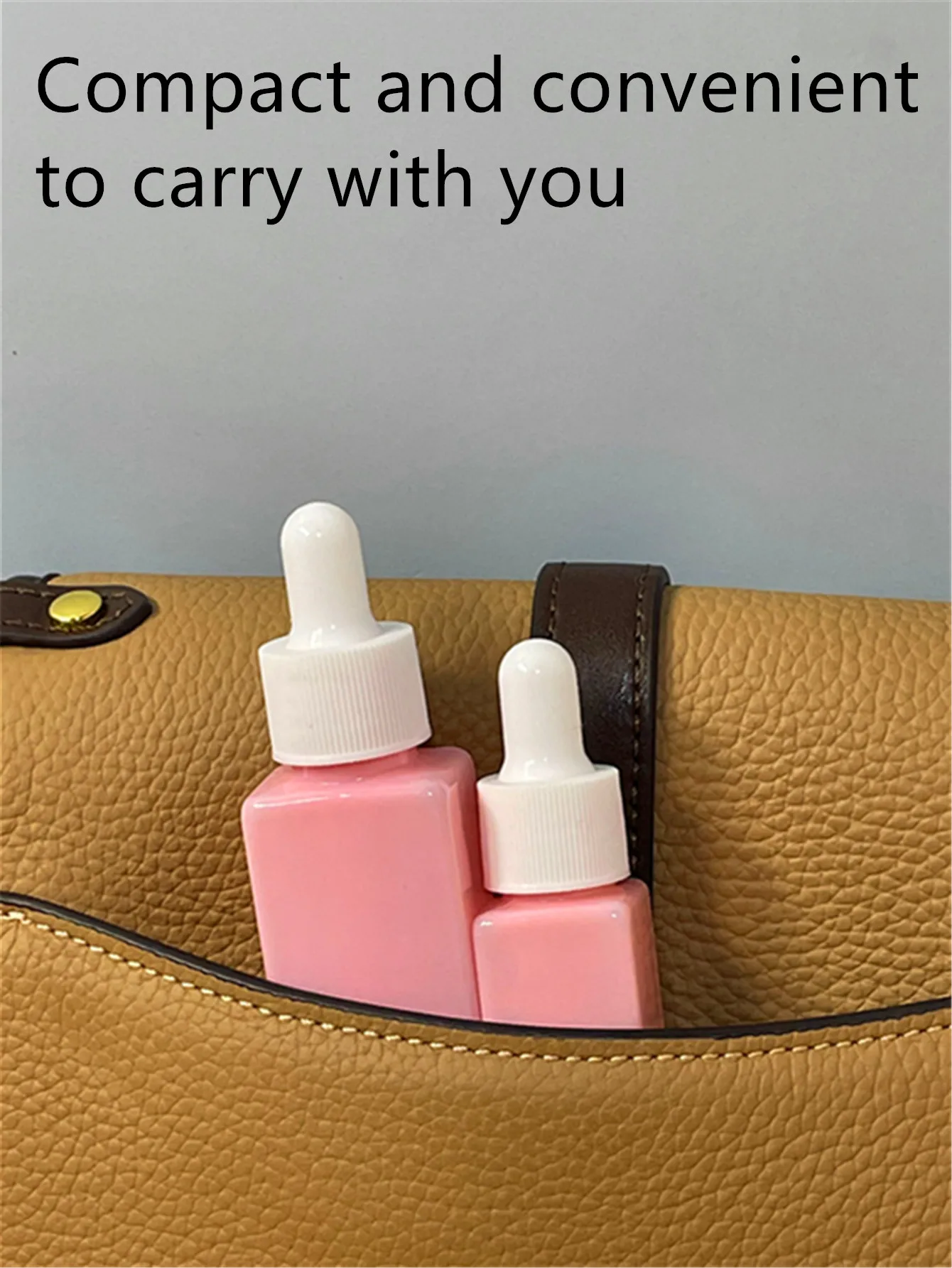 Essential oil dropper bottle 30ML 50ML pipette 1PCS cosmetics sample perfume cosmetics liquid container,with dropper