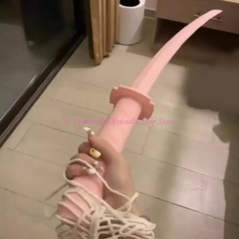 85AE Anti Stress Telescopic Sword Playful Entertainment Toy Practical Joke Props