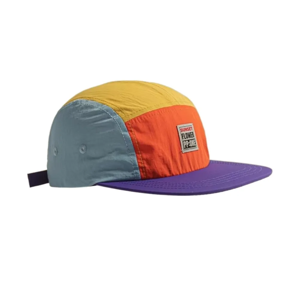 Casual Japanese Style Hip-hop Hats 5 Panel Thin Flat Brimmed