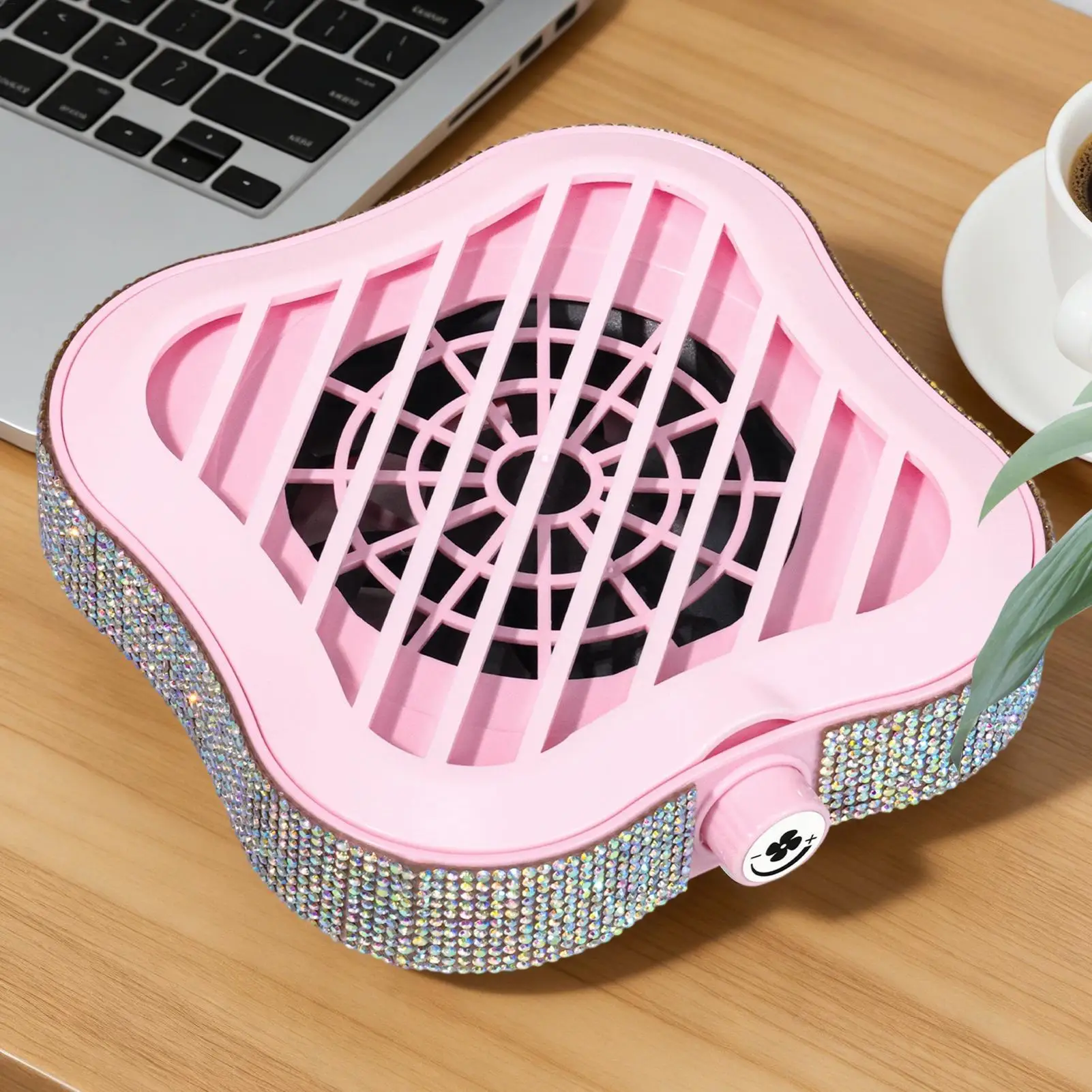 Nagelstaubsammler, leises Reinigungswerkzeug, Nagelstaubsauger, einstellbare Saugkraft, Nagelstaubsauger mit 10 Filtern für Salo