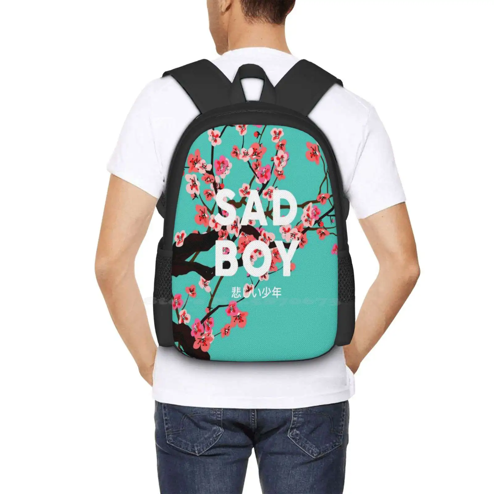 Shirt-Arizona Iced Tea ( Aesthetic ) New Arrivals Unisex Bags Student Bag Backpack Arizona Iced Tea Sad Boy Arizona Aesthetic