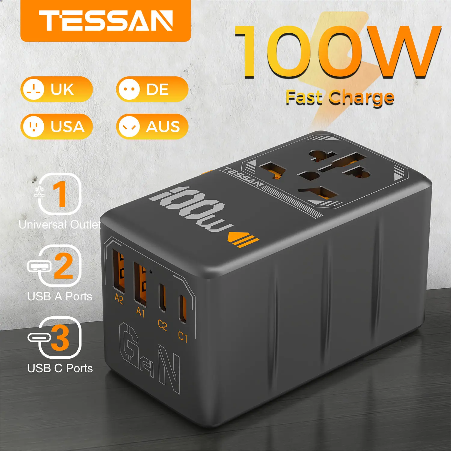 100W/140W Gan Unive…