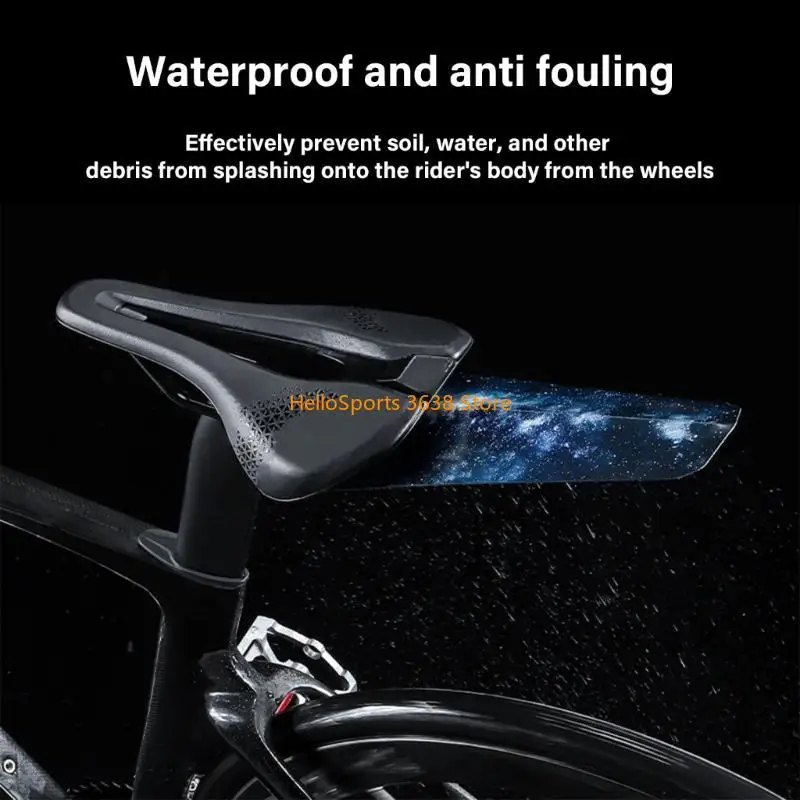 

A52F Light Weight Rear Tire Bicycles Mudguard Removable Bike Quick Release Mud Guard