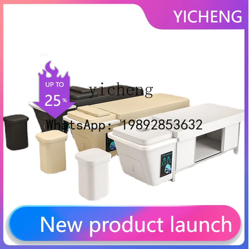 

Intelligent Constant Temperature Water Circulation Head Therapy Stainless Steel Shelf Shampoo Chair Massage Couch