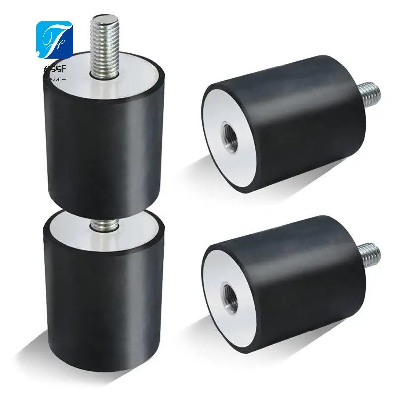 A55F-4Pack Tamper Rubber Shock Mount For Wacker Neuson Plate Compactor Rammer WP1540 WP1550 VP1135 VP1340 VP1550 VP2050