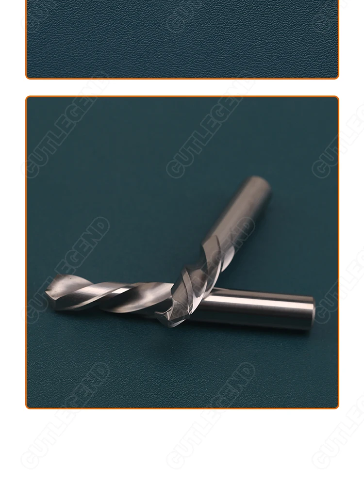 HRC55 ° Hartmetallbohrer Metallbohrer Wolframstahlbohrer für Aluminium CNC-Drehmaschine Legierungsbohrwerkzeuge 0,5-20,0mm – Detail 9