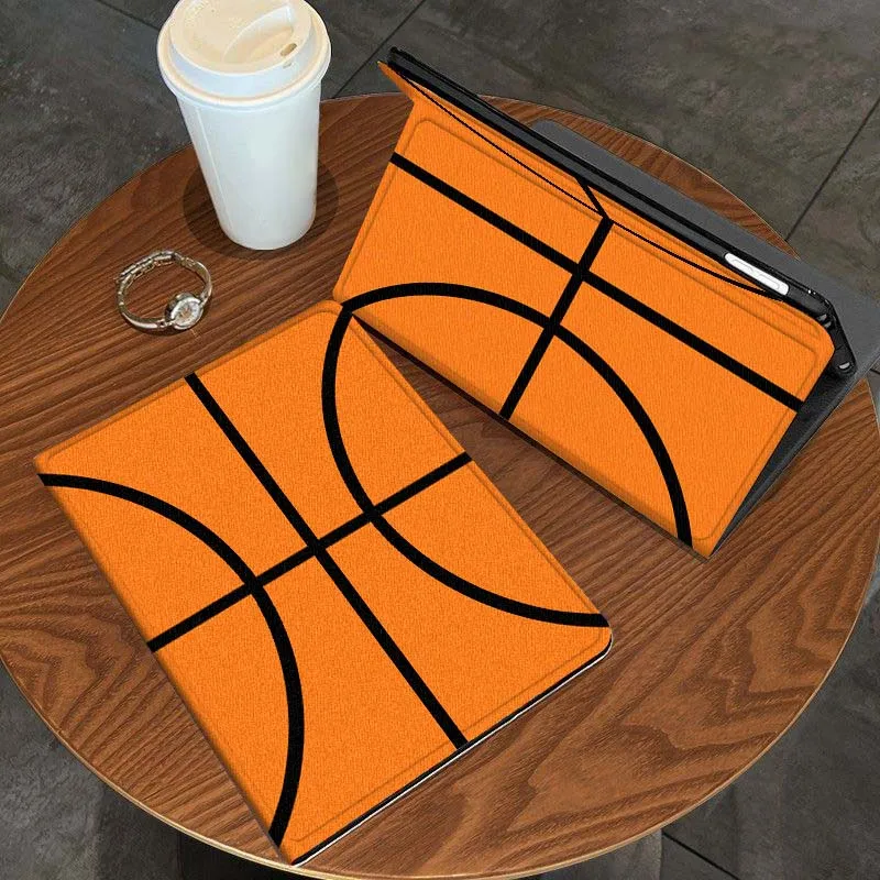 

Basketball Pattern Art Design For Huawei MediaPad MatePad Air M6 M5 M2 T10s T5 C5e 10 11 12 X 10.8 SE Pro Cover Tablet Case