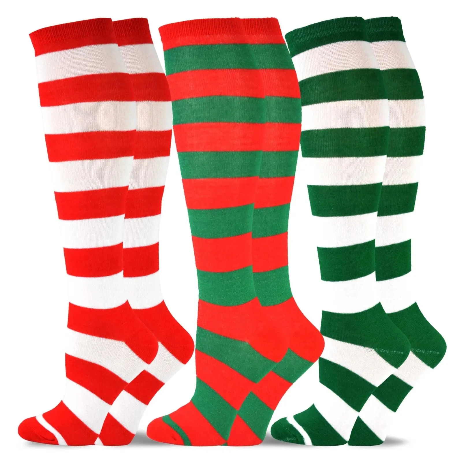 

Европейские и американские длинные женские классические тонкие полосатые гольфы, модные аксессуары для косплея в стиле аниме