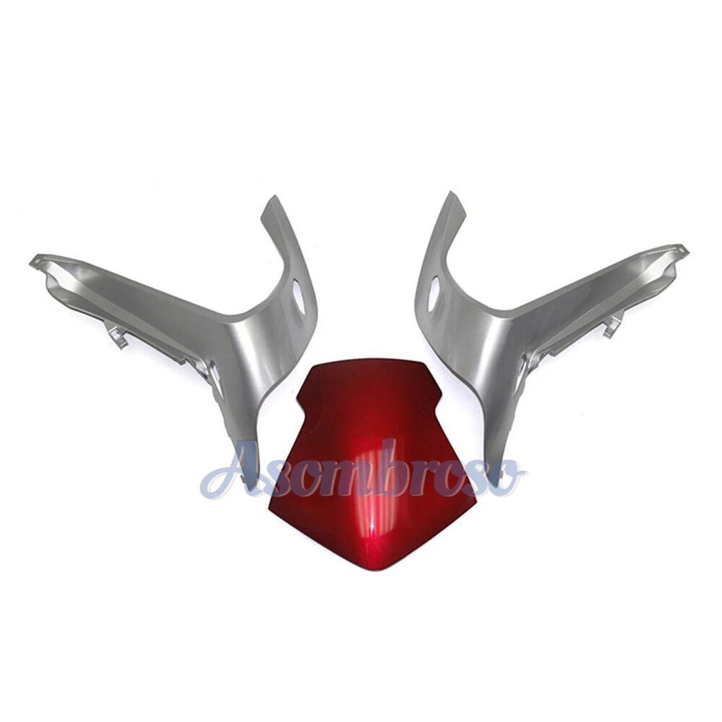 Superior Fairing kit Bodywork set for VFR1200 2010 2011 2012 2013 VFR 1200F Red Silvery Motorcycle Plastic Shell Fairings