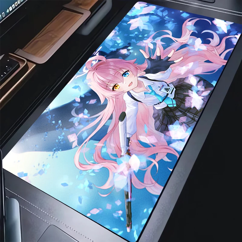 

Mouse Pad Large Blue Archive Takanashi Hoshino Gamer Keyboard Mat Pads Gaming Desk Protector Mousepad Deskmat PC game Mousepad