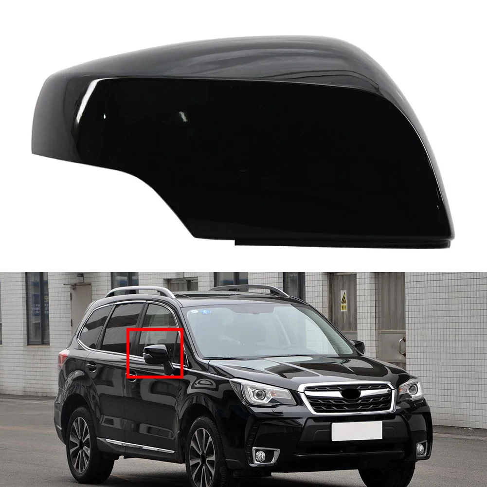 1Pcs Left/Right Car Side Rear View-Mirror Cover Cap Trim For Subaru Crosstrek Impreza Forester Legacy Outback