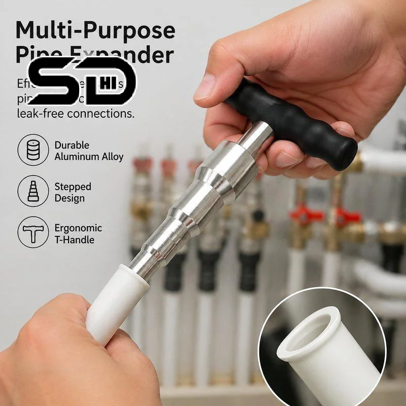 1Pcs Manual Pipe Expander For T Handle16-32mm For Repairing Household Appliances For PVC Aluminum Plastic Pipe