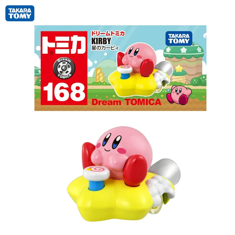 TAKARA TOMY Dream Tomica No.168 Kirby 4 Cm Action Car Alloy Toys Motor Vehicle Diecast Metal Model Kids Xmas Gift Toys for Boys