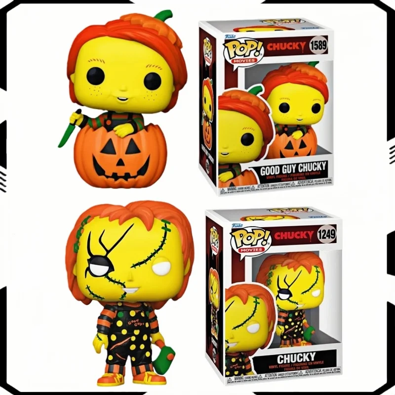 

Пасхальный товар Funko POP Chucky — Коллекционная модная игрушечная фигурка, декоративная кукла, подарок для мальчиков и девочек, фанатов на день защиты детей