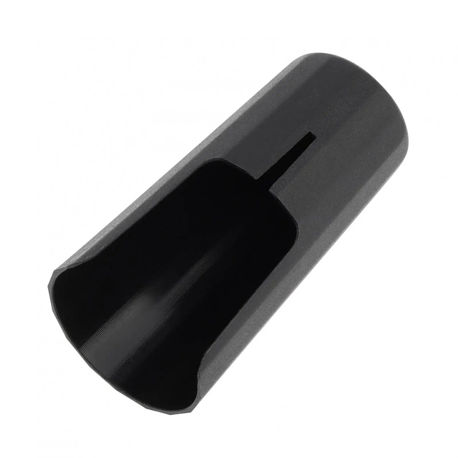 Clarinet Mouthpiece Cap Plastic B Flat Clarinet Mouthpiece Cap for Bakelite Soft Ligature Mouthpiece, Black Protective Cap