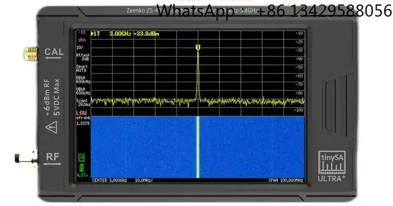 ZS-406 Hand held tiny Spectrum analyzer tinySA ULTRA PLUS 4 