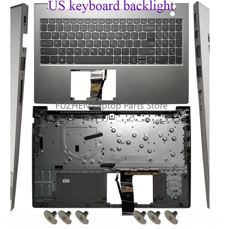 Voor ThinkBook 15 G2 ITL ZIJN Laptop LCD Achterkant/Front Frame/Palm Pad Toetsenbord/Bottom cover/Scharnier/As Cover