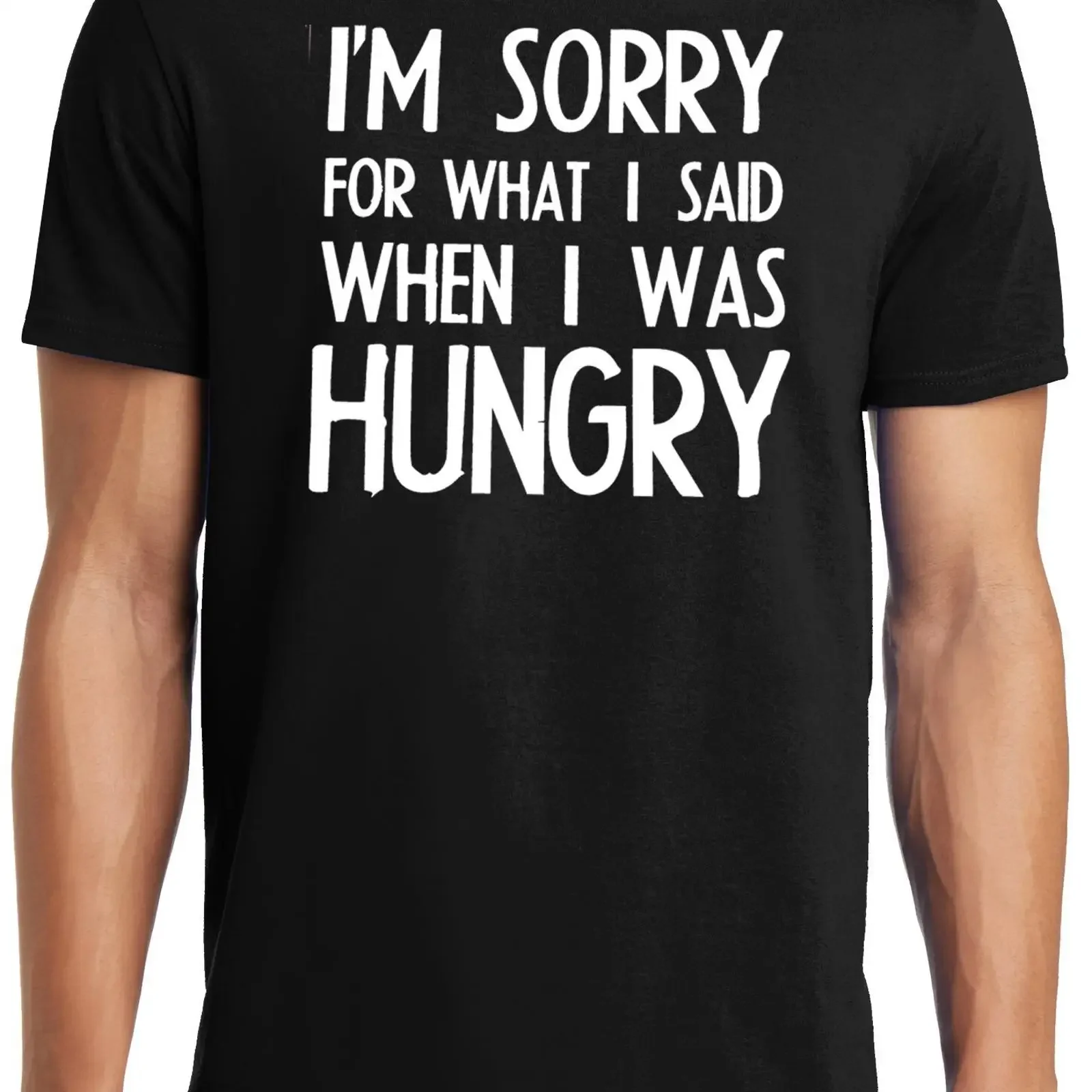 Big Guys Rule Funny and Tall King Size I'm Sorry For What I Said When Was Hungry T Shirt vintage Washed Soft designer clothes