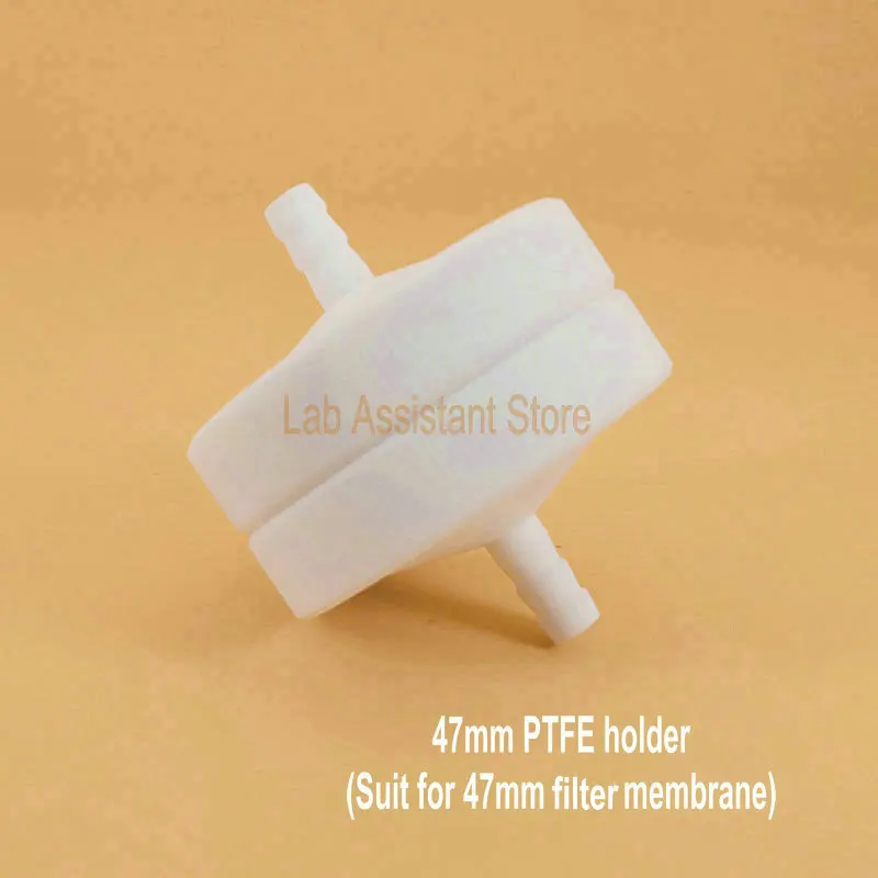 Imagem -06 - Terno do Suporte do Filtro de Ptfe para o Cloreto de Hidrogênio Membrana de Ptfe Opcional Laboratório 25 mm 40 mm 47 mm 1pc