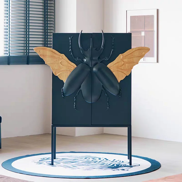 

Nordic designer creative entrance corridor entrance cabinet high-end chest cabinet
