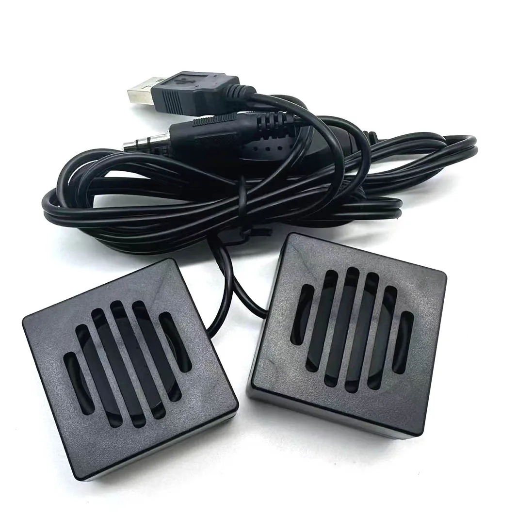 Paste Mini Computer Speaker USB Wired Universal Stereo Sound Surround Loudspeaker For Computer Laptop Notebook
