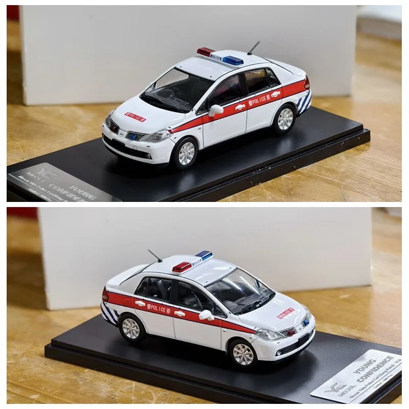 

Diecast YC 1:43 Scale TIDA Hong Kong Police Car KH Alloy Car Model
