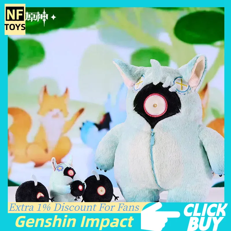 Genshin Impact Dottore Zandik Monster Plush Pendant Soft Stuffed Bag Pillow Charm Hanging Laptop Doll Ornament Anime Collectible