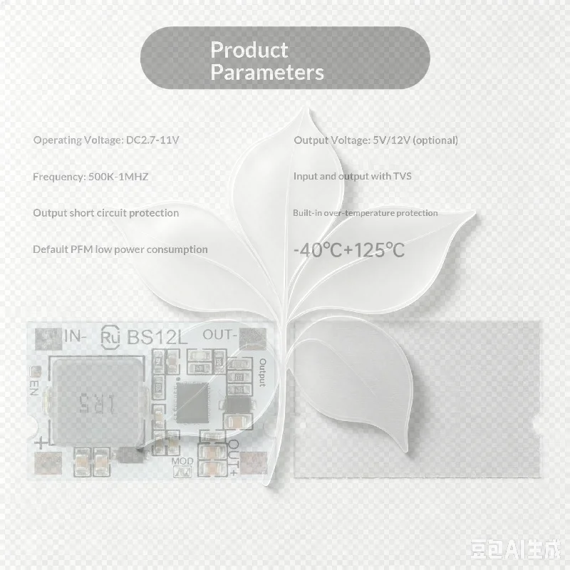 DC-DC Step Up Boost Converter Module 2.7V-11V To 5V 12V 10A With Short Circuit Protection Board PFM Low Power Consumption