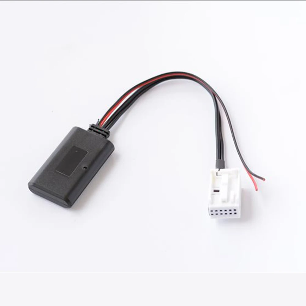 12Pin AUX RCD510 RCD310 RNS300 RNS310 AUX-In Audio Adapter Wire Bluetooth-compatible 5.0 Adapter For Volkswagen Skoda