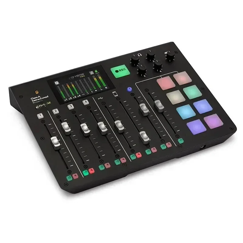 Rode Caster Pro Professional Mixer Multi Channel External Sound Card Live K Song Recording Mixer Sound Console