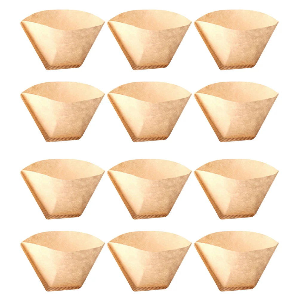 40 Pcs Paper Cones for Charcuterie Coffee Fan Filter Strainers Accessory Portable Utensils Fittings