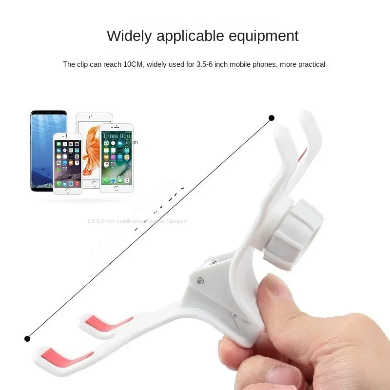 حامل هاتف محمول قابل للتعديل ، معلق الرقبة ، ملحقات الهاتف المحمول جبل كسول ، حامل هواتف 360 درجة حامل آيفون