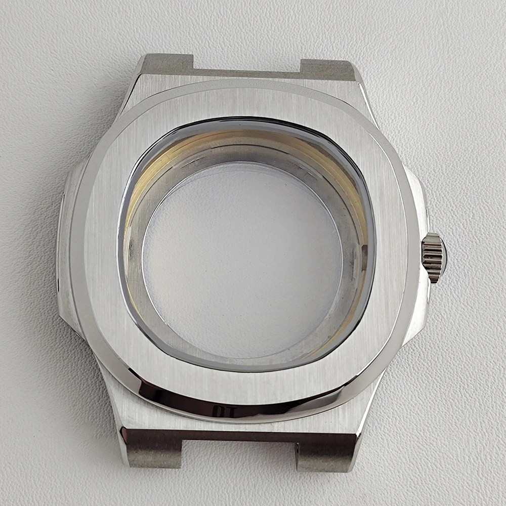 NH35/38 case 40mm Nautilus case watch case watch accessories for NH35/38 movement stainless steel case